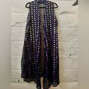 NWT - Lularoe Elegant Joy Sleeveless Vest - L